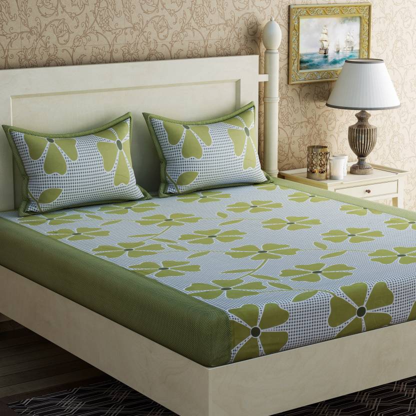 Cotton bed sheets at flat Rs.299